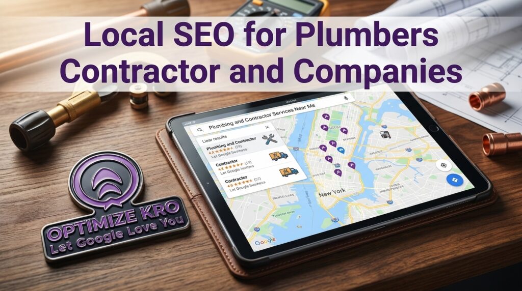 Local SEO for Plumbers Contractor and Companies