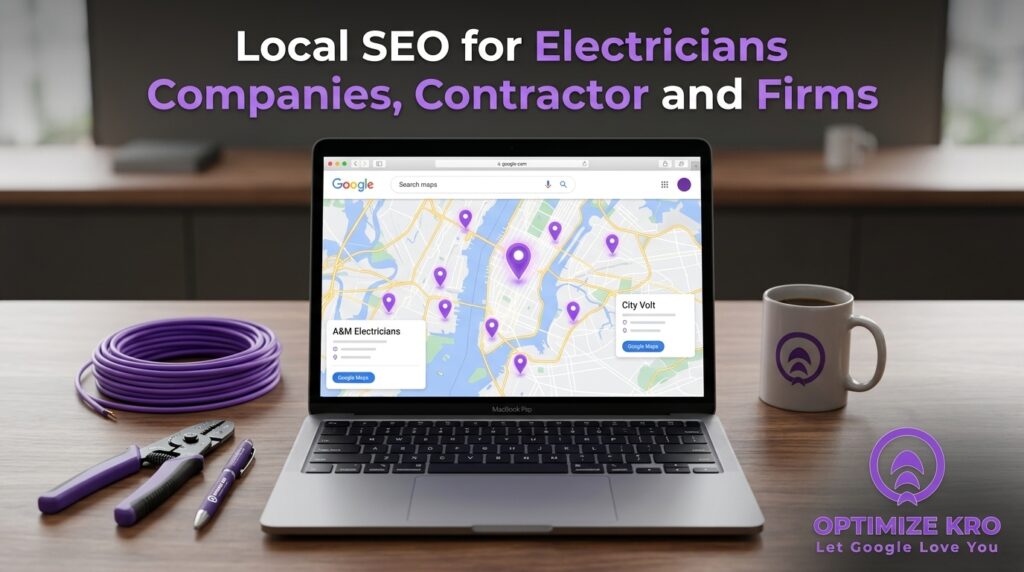 Local SEO for Electricians Companies, Contractor and Firms