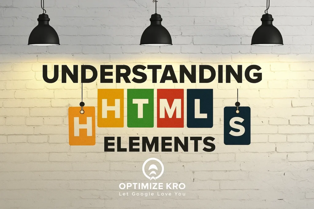 understanding html elements