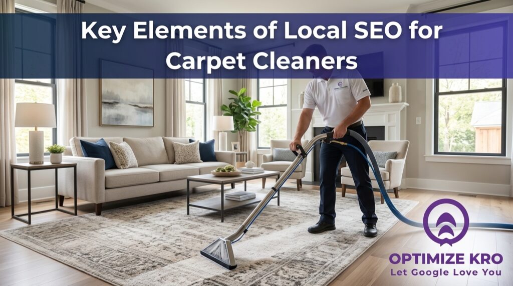 Key Elements of Local SEO for Carpet Cleaners
