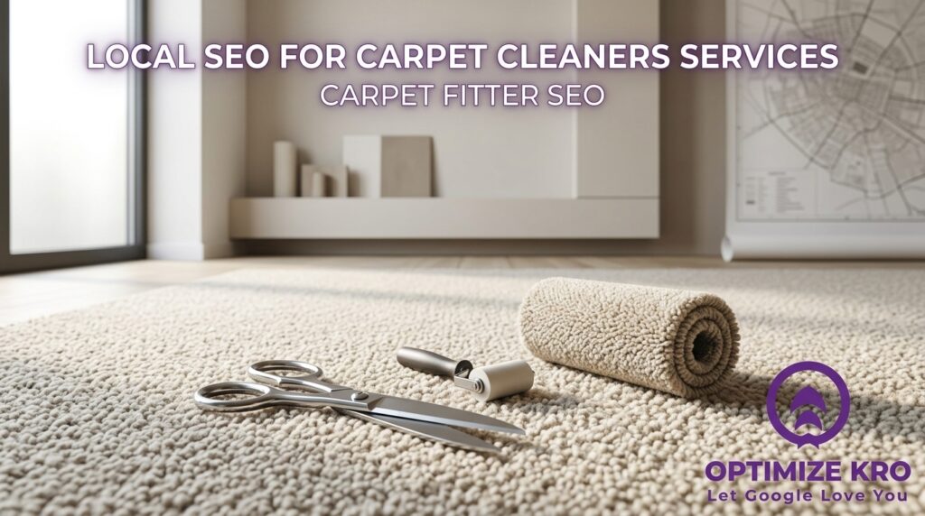 Local SEO for Carpet Cleaners services: Carpet Fitter SEO
