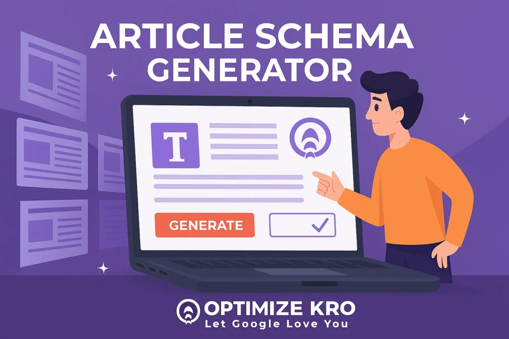 Article Schema Generator