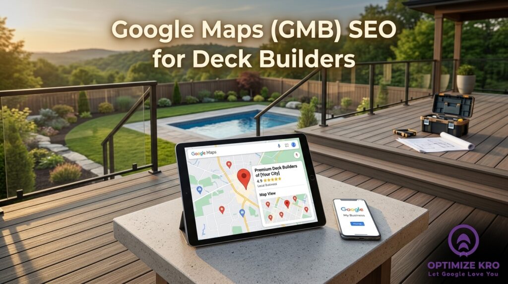 Google Maps (GMB) SEO for Deck Builders
