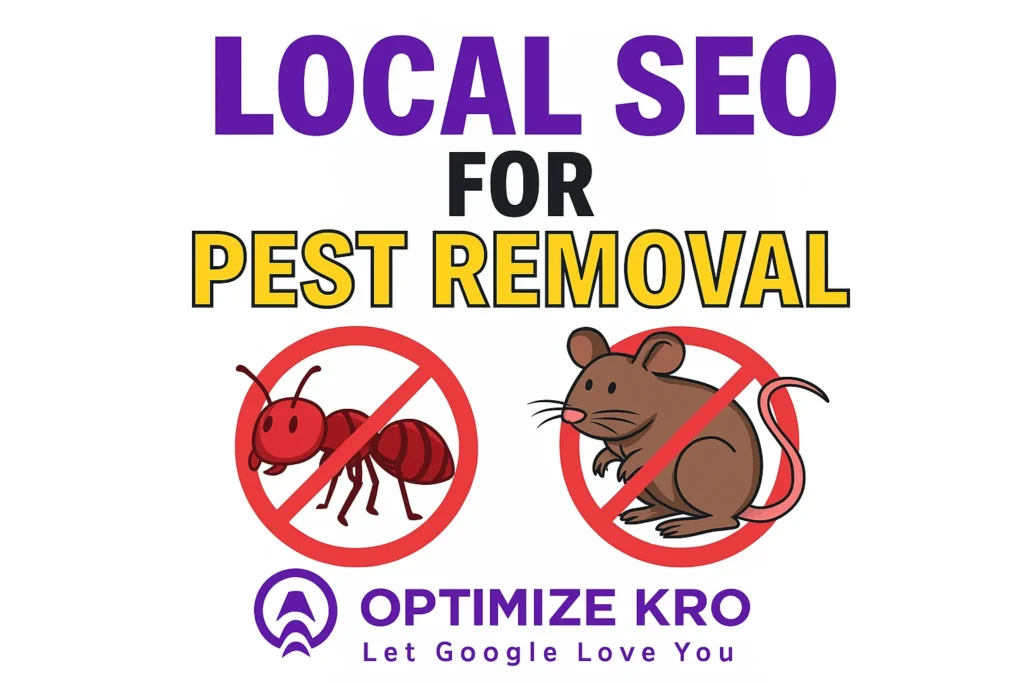 Local SEO for Pest Removal