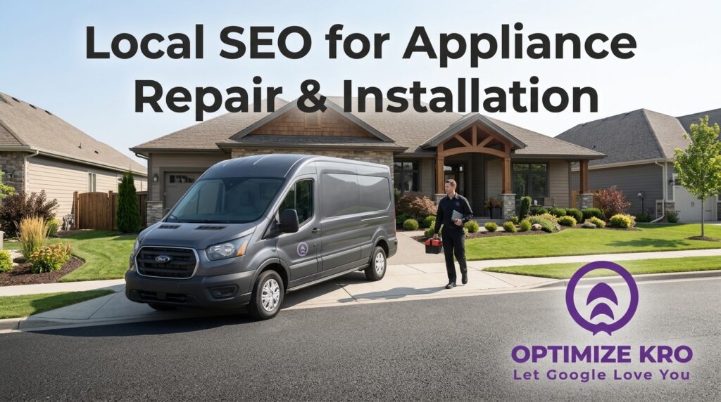 Local SEO for Appliance Repair & Installation
