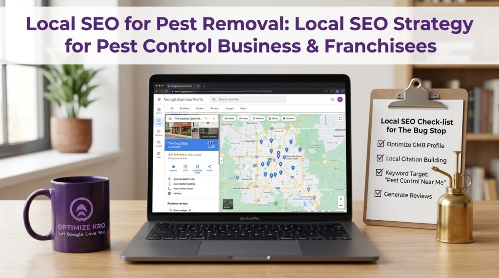 Local SEO for Pest Removal: Local SEO Strategy for Pest Control Business & Franchisees