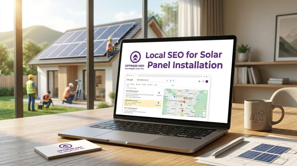 Local SEO for Solar Panel Installation
