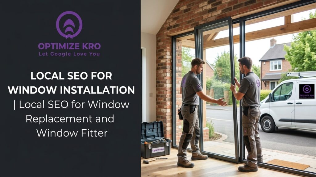 Local SEO for Window Installation | Local SEO for window replacement and Window Fitter
