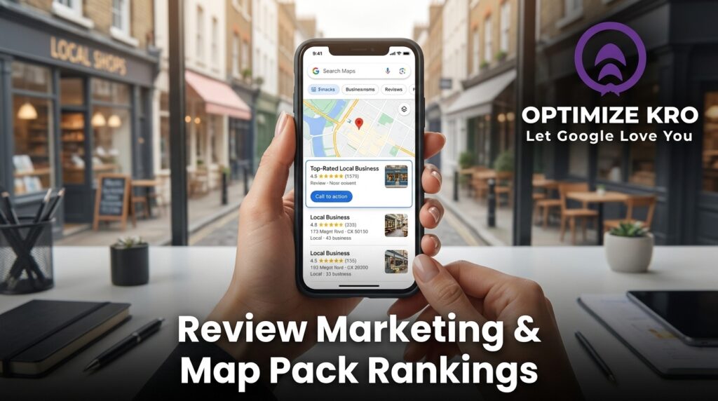Review Marketing & Map Pack Rankings
