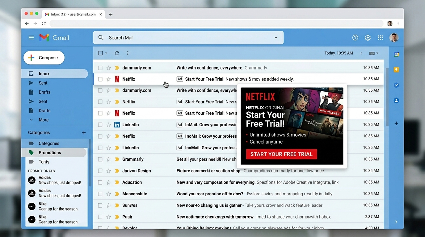 Gmail Ads